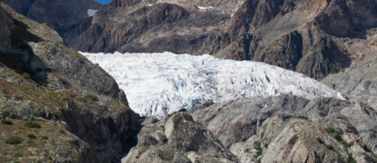 Glacier blanc été2019. Photo de G. Hubert